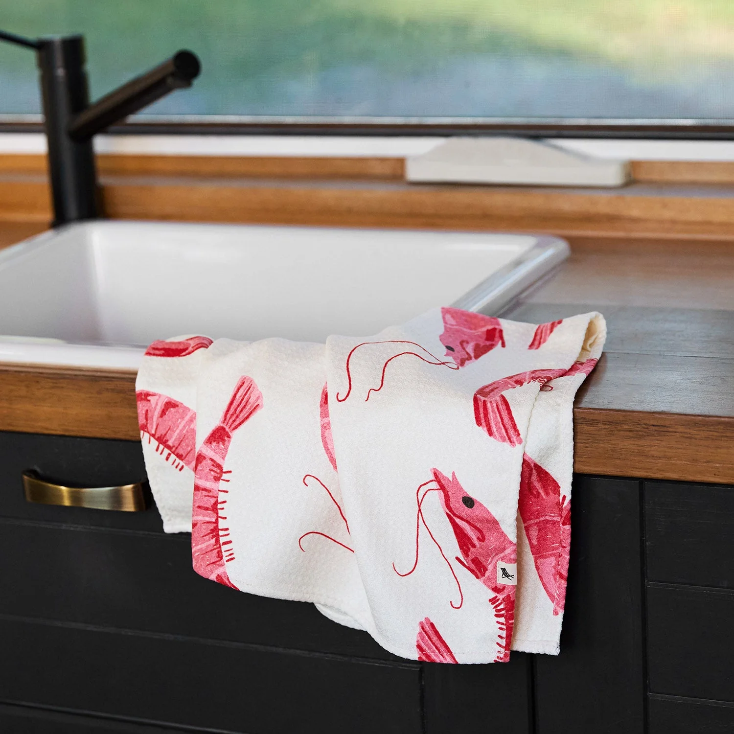 Dock & Bay Tea Towel - Shrimply the Best - Image 2