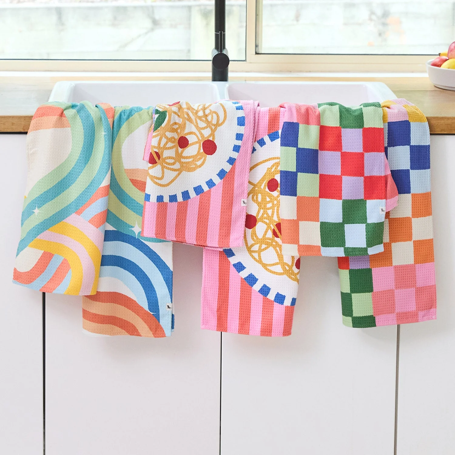 Dock & Bay Tea Towel - Spaghetti Night (Set of 6) - Image 2