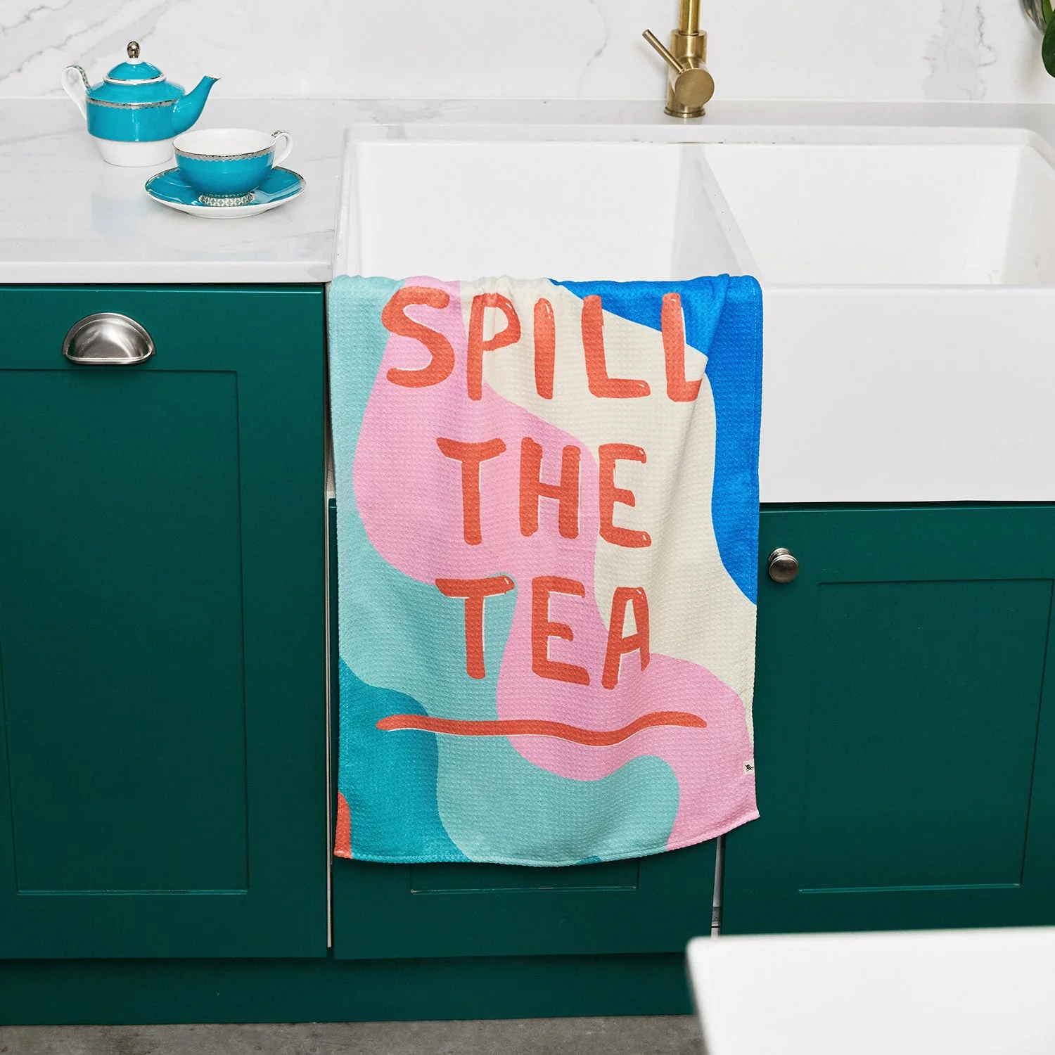 Dock & Bay Tea Towel - Spill The Tea (Set of 3) - Image 3